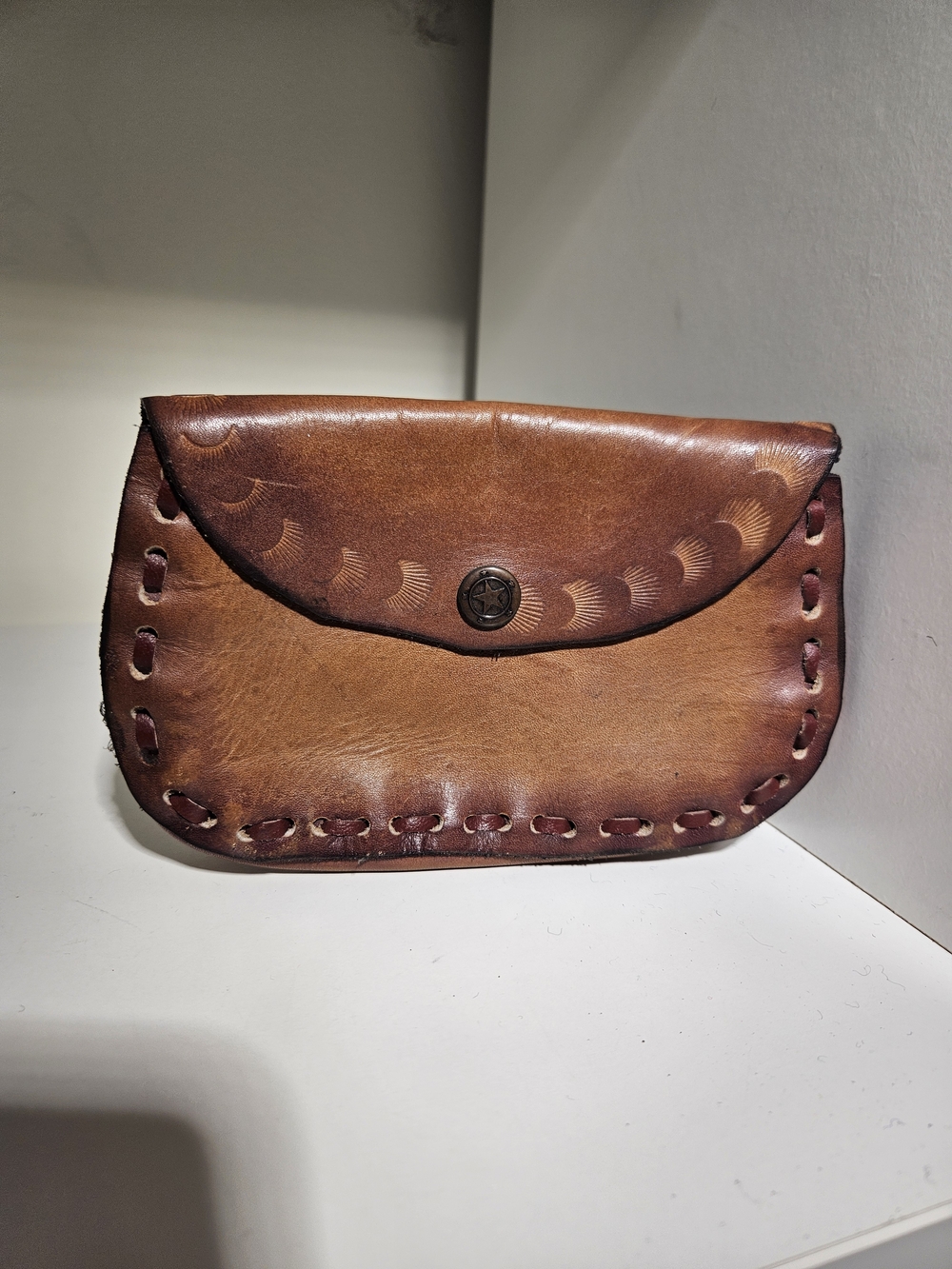 Handcrafted Brown Leather  Bag